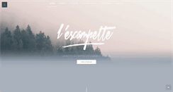 Desktop Screenshot of lescampette.fr